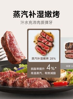 小米官方旗舰店米家智能蒸烤箱一体机S1家用多功能蒸烤炸炖