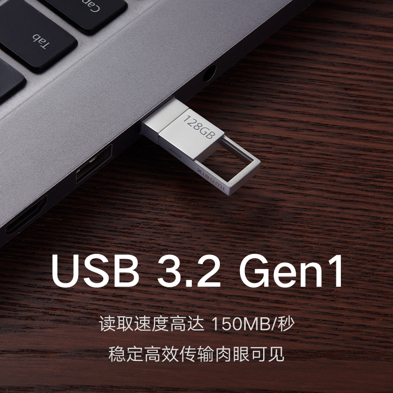 小米双接口U盘64G128G typec手机电脑扩容优盘小巧便携大容量存储 - 图1