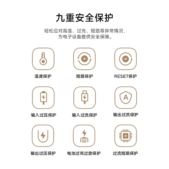 【3C认证】小米自带线充电宝10000快充超薄迷你超大容量便携移动电源适用于华为小米苹果专用可上飞机