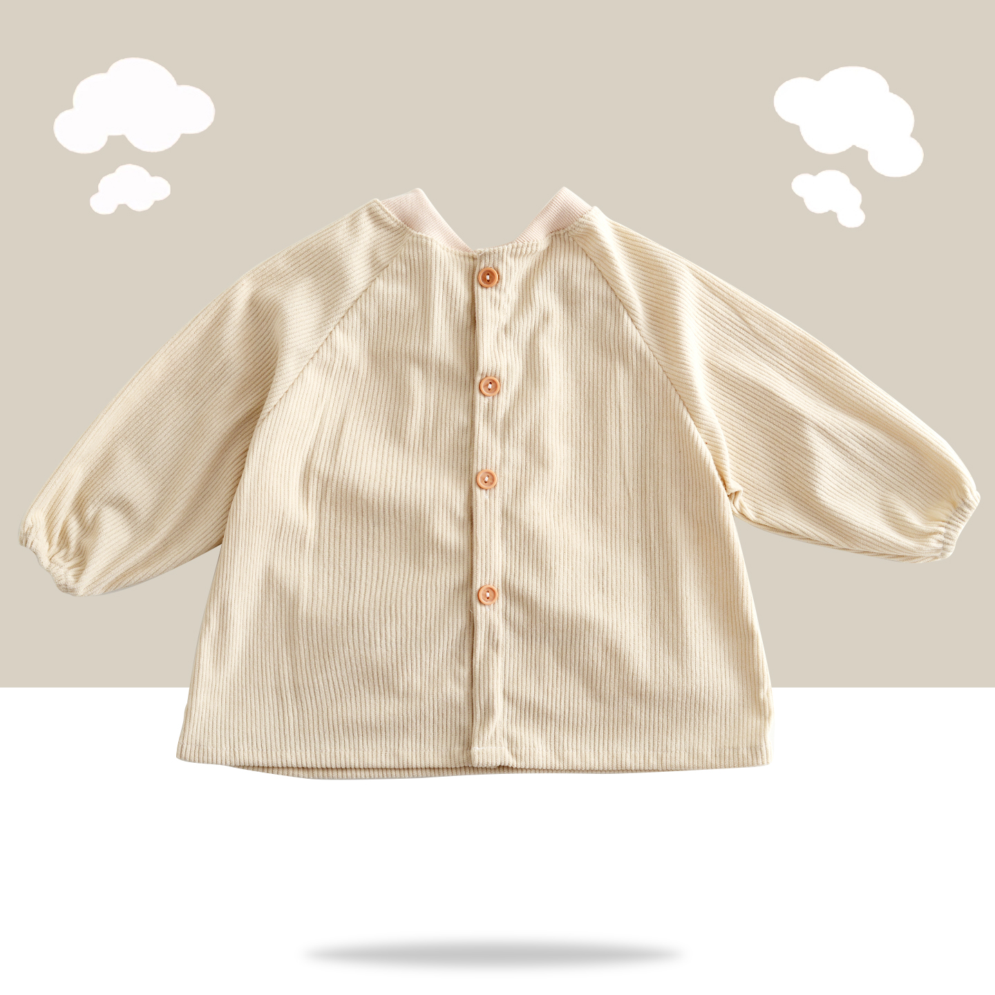 New baby eating waterproof protective clothing