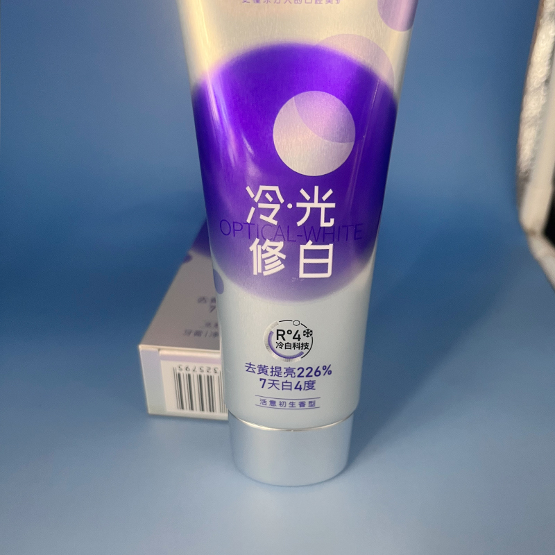 舒客舒克色修牙膏冷光修白去黄亮白含氟清新口气去牙渍温和不刺激 - 图0