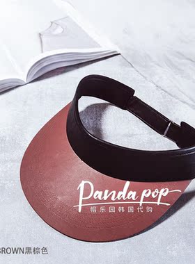 复古休闲风百搭空顶帽子