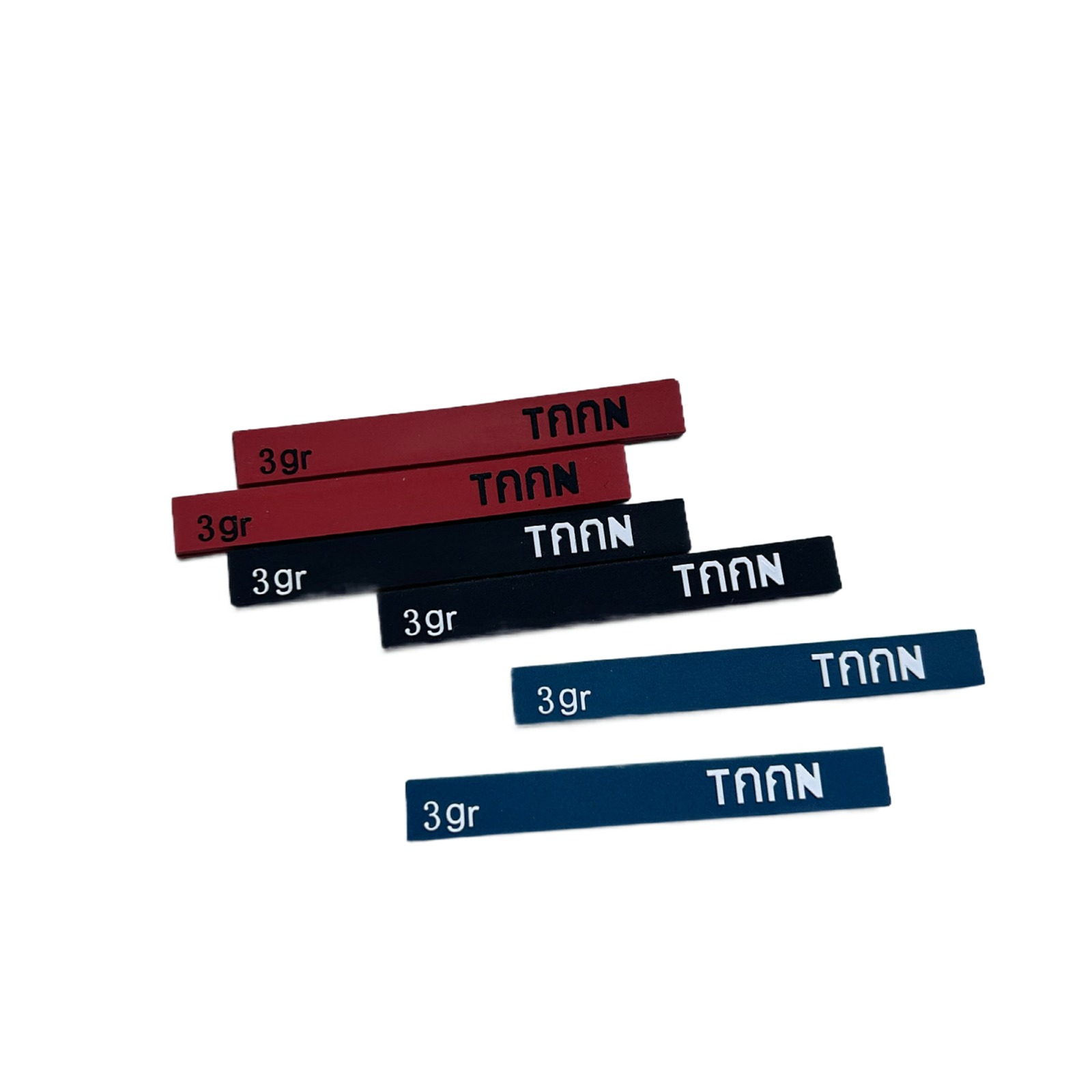 10个包邮正品散装TAAN泰昂网球拍平稳加重片配重平衡条加重片3g - 图3