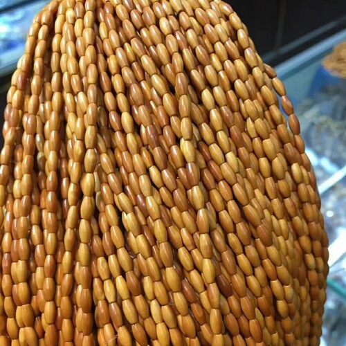 超小籽橄榄核手串竹节节节高长串橄榄胡手链节节高升 - 图0