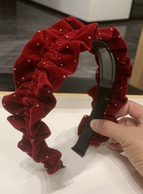 水钻防滑高颅顶显脸小头箍