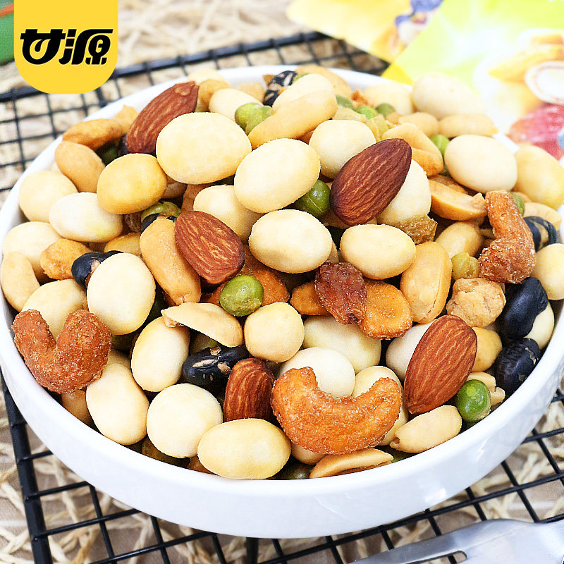 甘源综合果仁营养每日坚果混合干果办公室年货小零食休闲小吃食品,淘宝优惠券,粉丝福利购,淘宝优惠卷