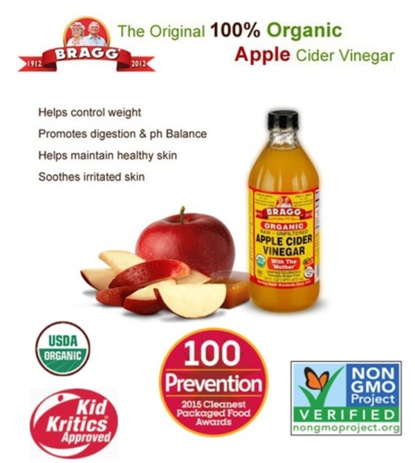 现货Bragg Organic Apple Cider Vingar美国白哥哥少脂0卡苹果醋-图2