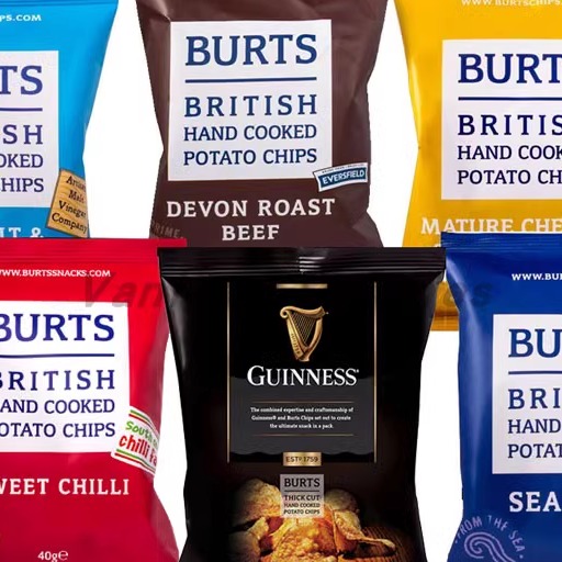 Burts British Hand Cooked Potato Chips英国进口啵尔滋手工薯片-图3