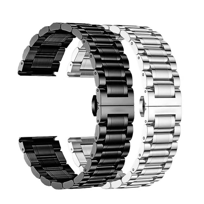 华为GT5/GT4精钢手表带watch3/4金属表带GT2 Pro不锈钢表链男女款