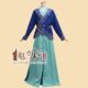 Purple cloak costume same style