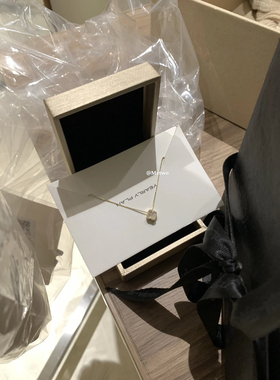 hers贝壳四叶草项链女轻奢小众高级感时尚气质精致森系