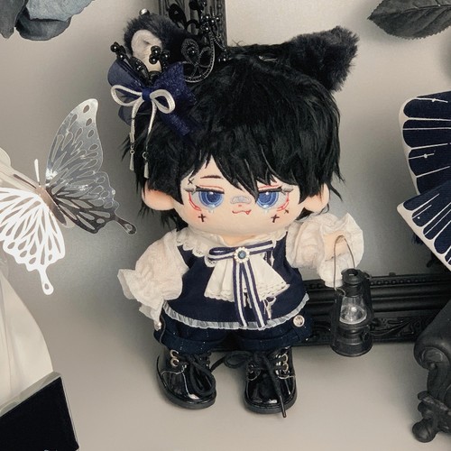 现货可奈造物绀蝶迷章20CM棉花娃衣原创无属性蝴蝶王子礼服玩具 - 图0