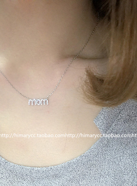 纯银设计感时尚风礼物饰品锁骨链