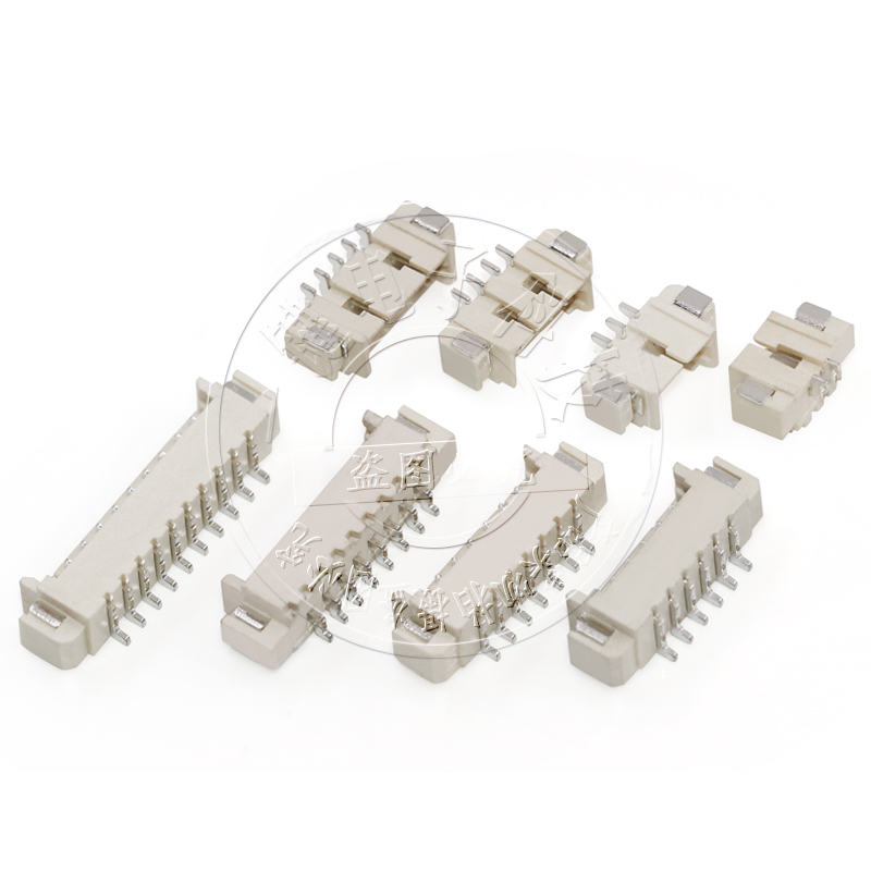 整盘1.25 卧贴1.25mm贴片座 2/3/4/5/6/8/10P 针座 耐温SMT连接器 - 图3