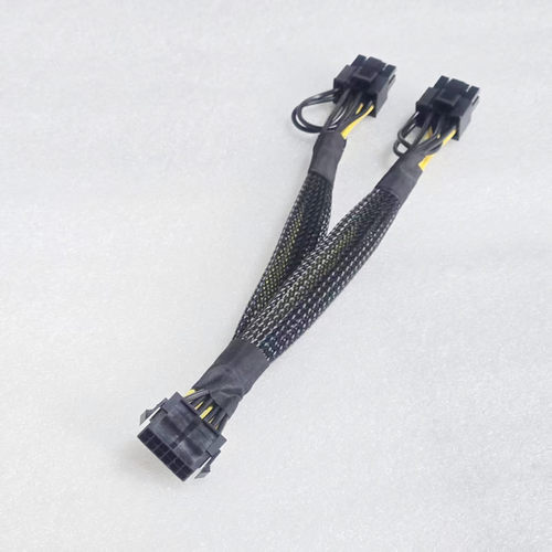适配Radeon RX 6800 XT 显卡电源线 12P转8pin 一分二 PCI-E 12针 - 图3