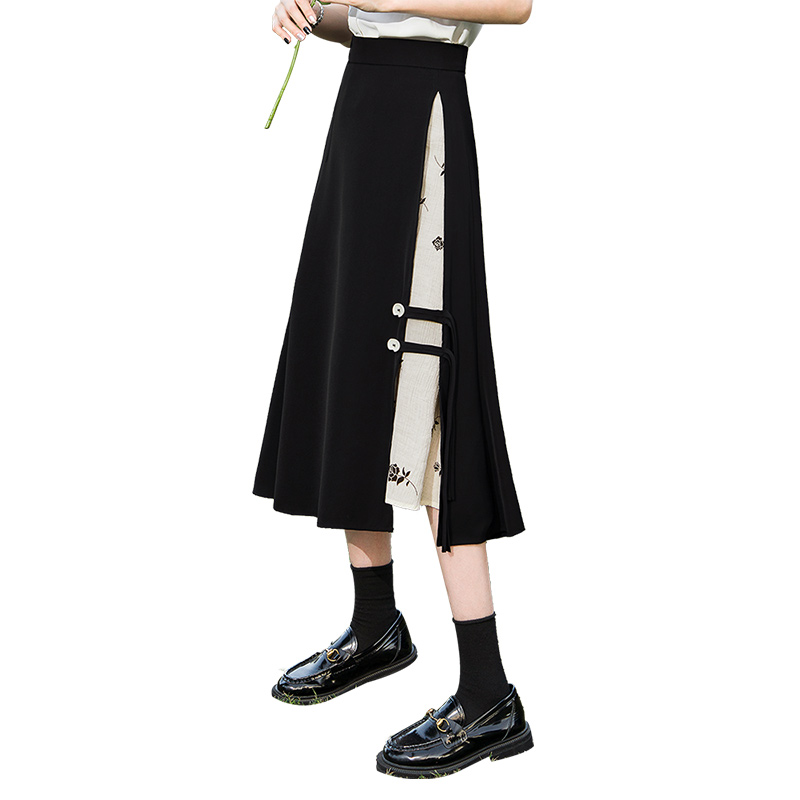 丝柏舍高腰2023春装新款女半身裙 丝柏舍女装半身裙