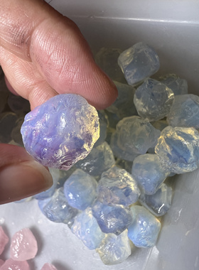 手工编绳吊坠绕线原石diy白蛋白尺寸1-2cm内