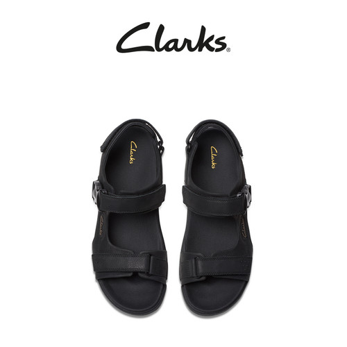 【三瓣鞋】Clarks其乐Trigenic2 Ray夏季轻盈舒适厚底休闲凉鞋男 - 图2