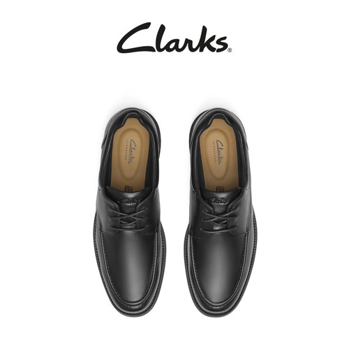 Clarks其乐Novajoy Soft男鞋秋季新品英伦德比鞋正装皮鞋结婚鞋男 - 图2