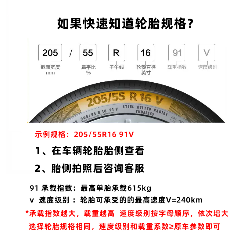 邓禄普飞劲汽车轮胎 逸劲 205/55R16 91V 适配大众朗逸速腾 - 图2