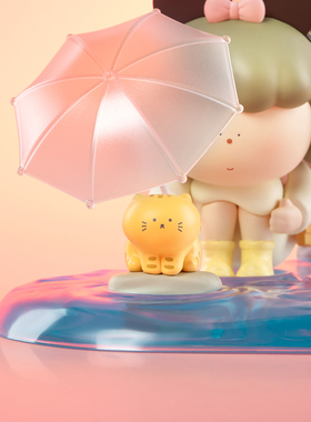 下雨天摆件手办情侣生日送礼物