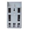 Attendance machine punch-in machine paper card multi-functional 10-position telescopic attendance punch-in rack employee card slot warehouse shelf multi-layer material material inventory card card slot card rack