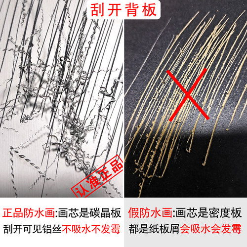 北欧绿植卫生间厕所装饰画厨房餐厅现代简约小清新浴室电表箱挂画 - 图0