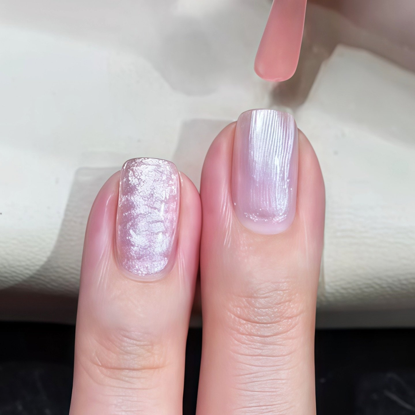 芭蕾舞鞋 粉色绸缎美甲！twomoons指甲油免烤速干持久2025新款女,淘宝优惠券,粉丝福利购,淘宝优惠卷