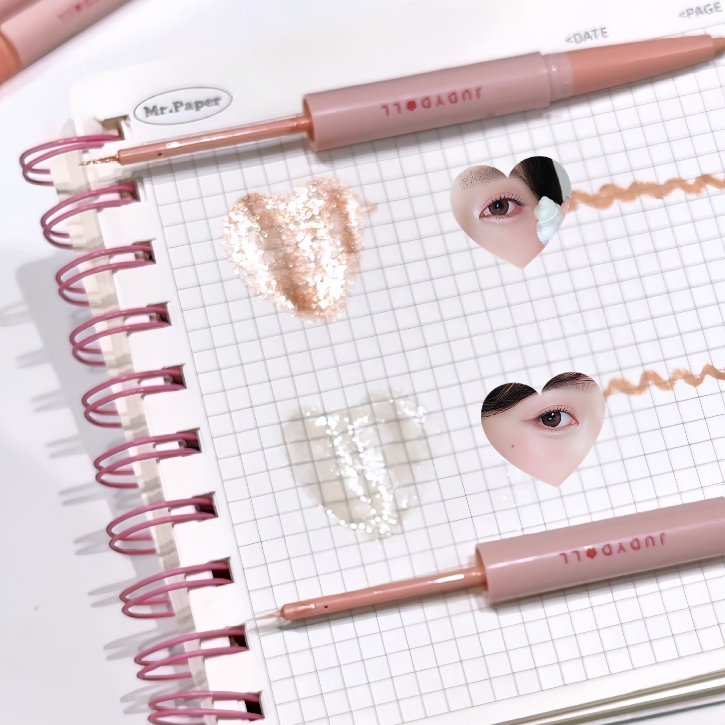 Judydoll橘朵双头卧蚕笔珠光提亮二合一下至眼影高光细闪片雨衣女,淘宝优惠券,粉丝福利购,淘宝优惠卷