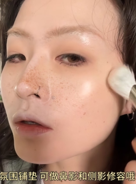 亚裔橘色！mooneyes月亮眼睛腮红盘女杏色收缩色2026新款日常裸色