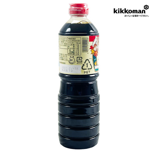 日本原装进口 万字酱浓口酱油 龟甲万 酿造酱油寿喜锅烹调酱油1L - 图3