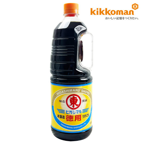 日本原装进口东字淡口酱油1.8L寿司料理刺身生吃淡色酱油 包邮 - 图0