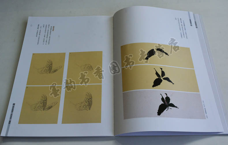 正版 故宫画谱 花鸟卷 蝴蝶 中国历代名画技法精讲系列 中国山水花卉绘画画法技法学习讲解析步骤 初学者入门教程 故宫出版社书籍