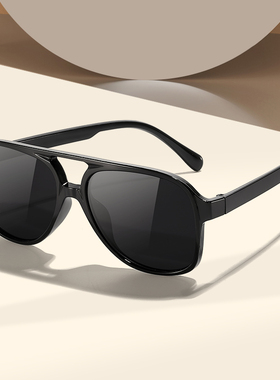 欧美跨境复古双梁太阳镜