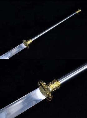 龙泉刀剑手工锻打一体猛