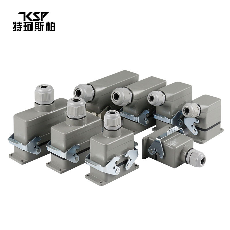 重载连接器HE-6芯10芯16芯24芯32孔48矩形热流道防水航空插头插座