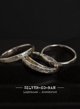 现货龍頭日本光岚融金银工法戒指