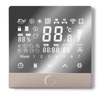 Stepless speed control temperature controller for DC frequency conversion motor of central air conditioning