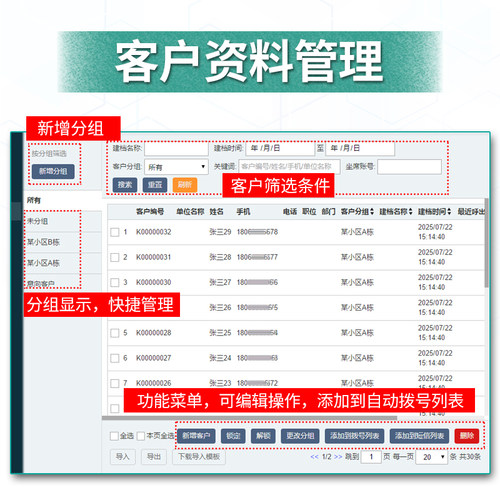 傲锋4G插卡电话管理系统手机自动拨号系统无线录音盒电话营销语音盒通话录音来电弹屏语音播放开场白二次开发 - 图2