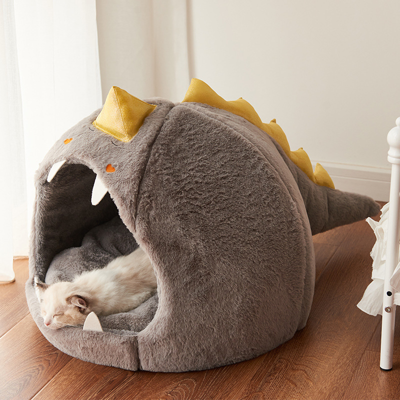 Pet Nest House Soft Warm Dog Cat Home Comfortable Comfy Bed - 图2