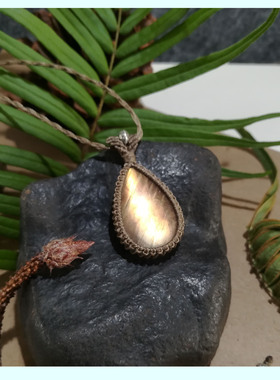 各种天然石水晶编织项链《有鱼》