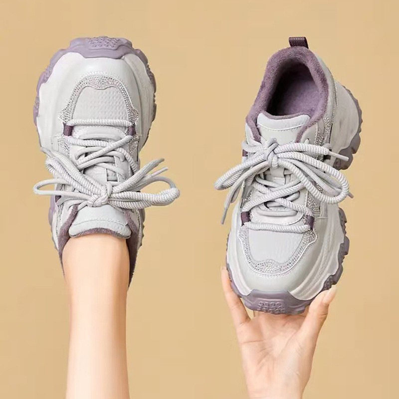 爆款吸膜老爹鞋女2025秋冬季新款小个子显瘦轻便运动鞋高颜值爆棚,淘宝优惠券,粉丝福利购,淘宝优惠卷