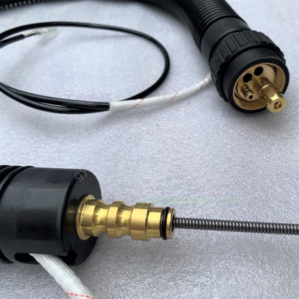 焊接机器人焊机送丝机焊枪连接线缆欧式接口OZTURIN机械手配件,淘宝优惠券,粉丝福利购,淘宝优惠卷