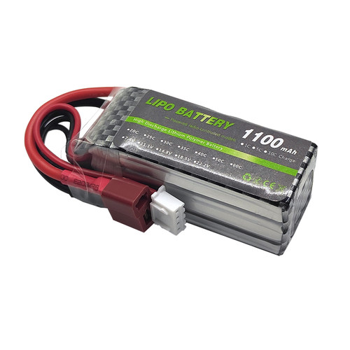 航模型锂电池1100/1500/2200/2S3S4S/7.4V/11.1V/14.8V苏27玩具车 - 图0