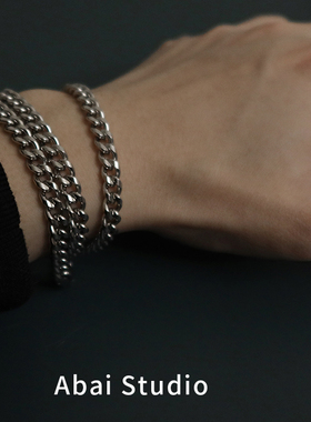 钢制个性项链男潮ins女街头链条