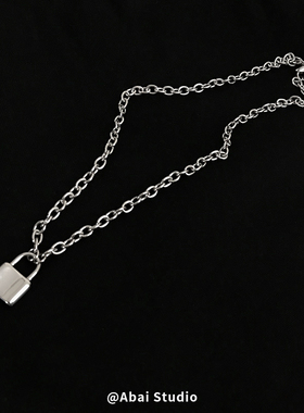 暗黑冷淡风欧美锁骨链brandy同款