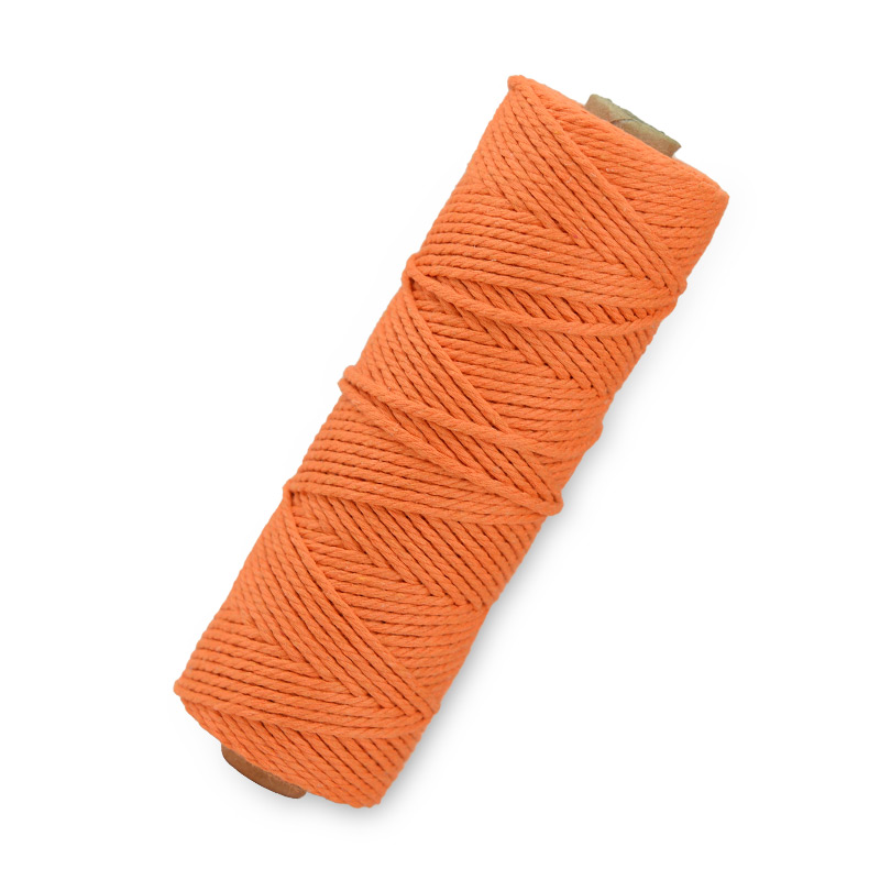 2mm彩色棉线绳绳子手工diy挂毯编织装饰绳粽子绳白色柔软捆绑吊绳