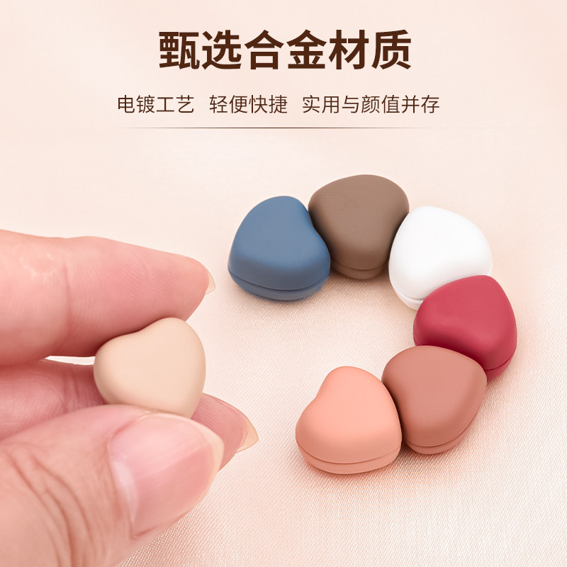 窗帘防漏光磁吸扣床帘缝隙固定器门帘合拢可拆卸磁铁扣免打孔安装