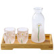 Small daisy glass wine utensils white wine glass slightly drunk small wine glass