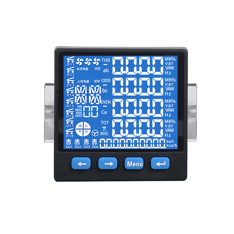 多功能网络电力仪表三相智能数显电流电压功率频率电能组合表